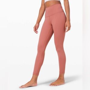 Lululemon Wunder Under High Rise 28” Leggings Full On Luxtreme Brier Rose